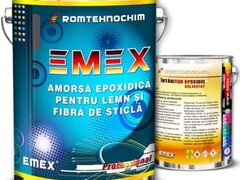 Pachet Amorsa Epoxidica Solventata ?Emex? - Bid. 3 Kg + Intaritor - Bid. 0.75 Kg